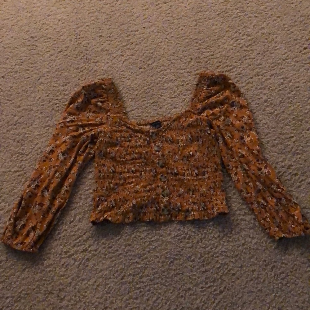 Cropped blouse